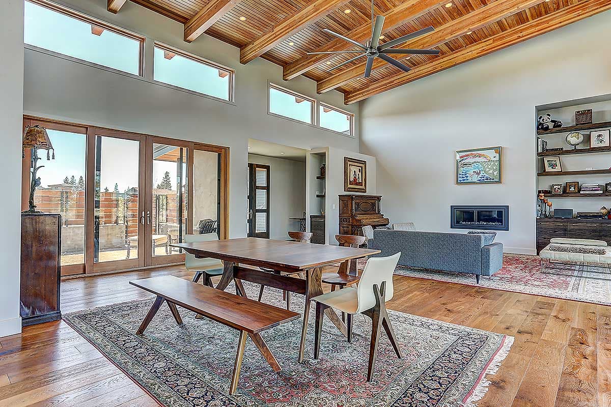 Plan 54219HU: Contemporary Split-Bed House Plan with Expansive Views From Rear Windows - Image #15 - Contemporary, Mid Century Modern, Northwest