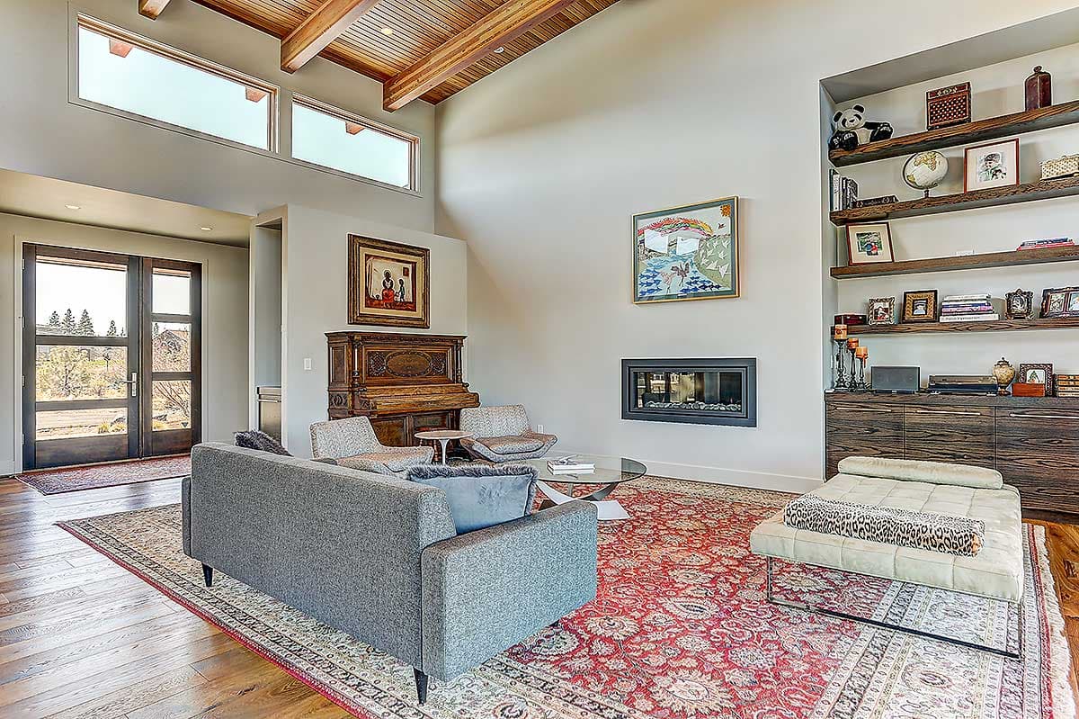 Plan 54219HU: Contemporary Split-Bed House Plan with Expansive Views From Rear Windows - Image #16 - Contemporary, Mid Century Modern, Northwest