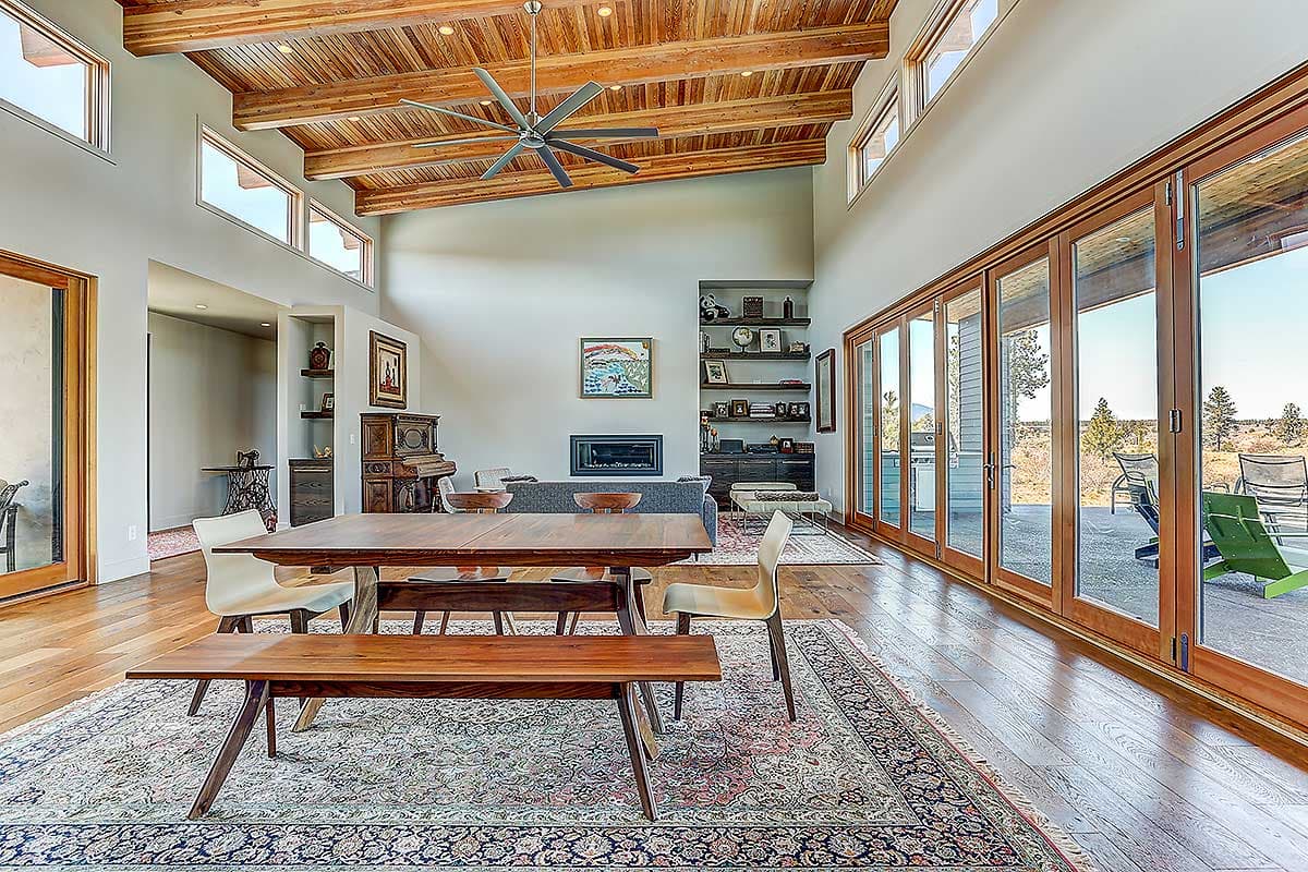 Plan 54219HU: Contemporary Split-Bed House Plan with Expansive Views From Rear Windows - Image #18 - Contemporary, Mid Century Modern, Northwest