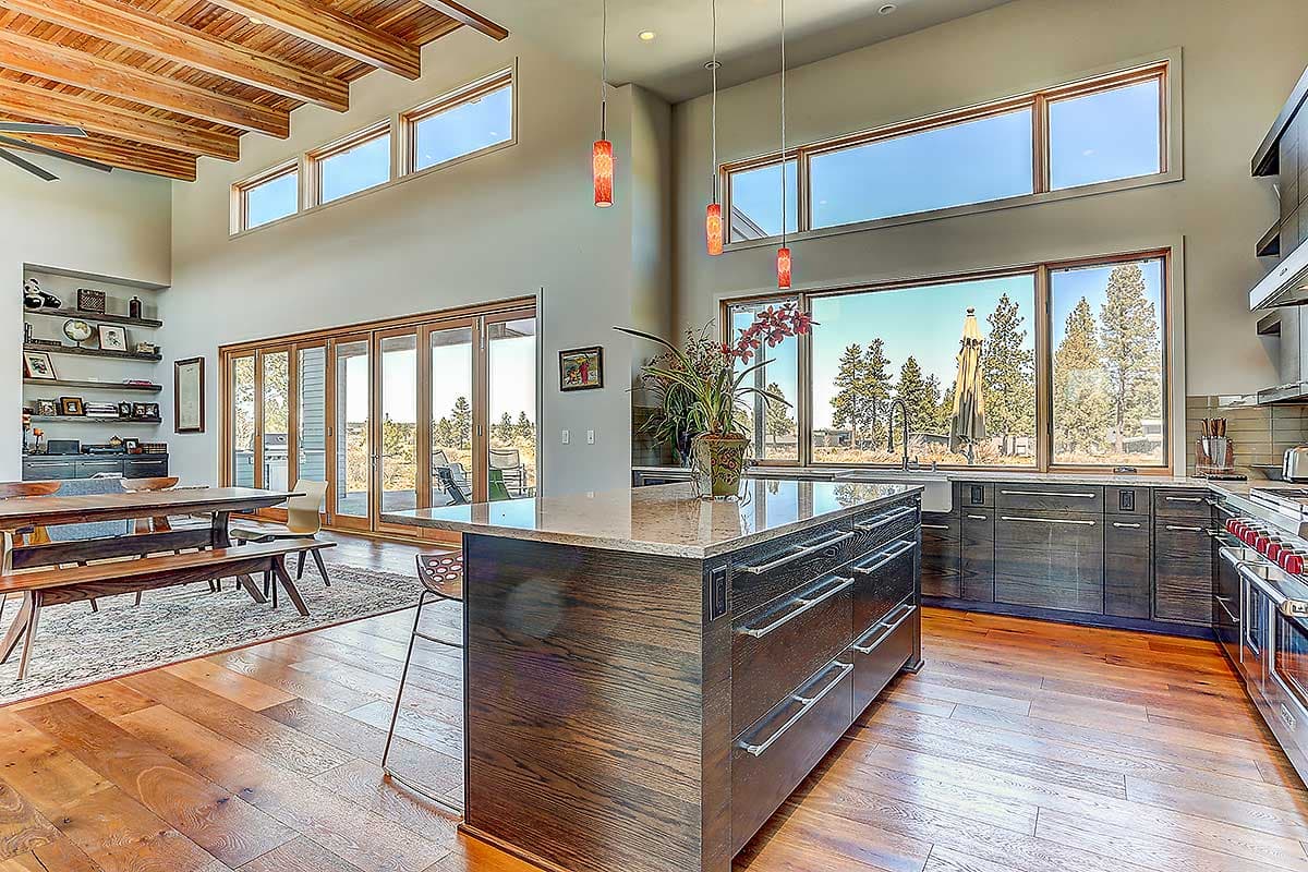 Plan 54219HU: Contemporary Split-Bed House Plan with Expansive Views From Rear Windows - Image #20 - Contemporary, Mid Century Modern, Northwest