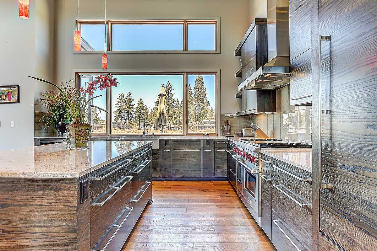 Plan 54219HU: Contemporary Split-Bed House Plan with Expansive Views From Rear Windows - Image #21 - Contemporary, Mid Century Modern, Northwest