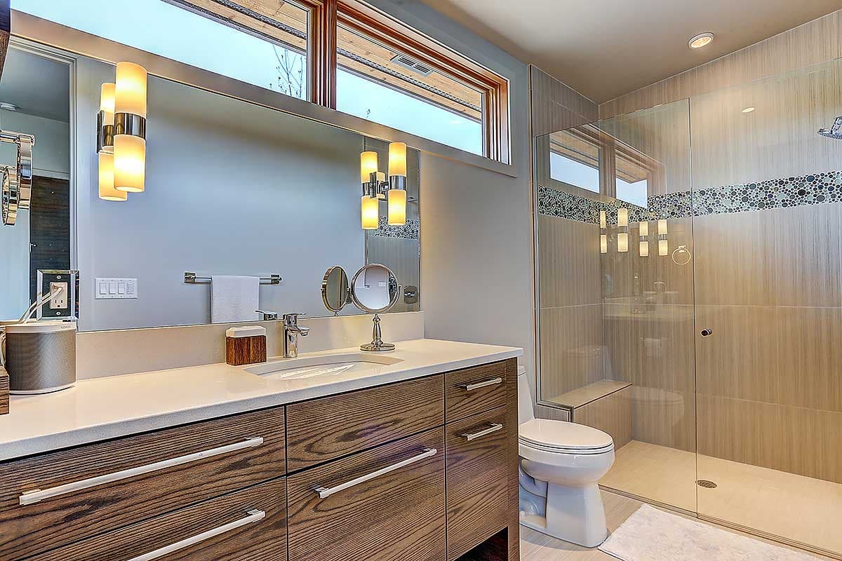 Plan 54219HU: Contemporary Split-Bed House Plan with Expansive Views From Rear Windows - Image #34 - Contemporary, Mid Century Modern, Northwest