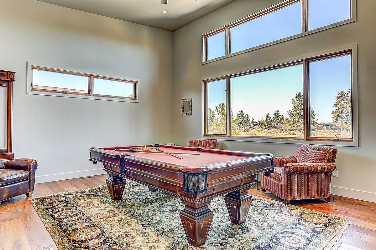 Plan 54219HU: Contemporary Split-Bed House Plan with Expansive Views From Rear Windows - Image #37 - Contemporary, Mid Century Modern, Northwest