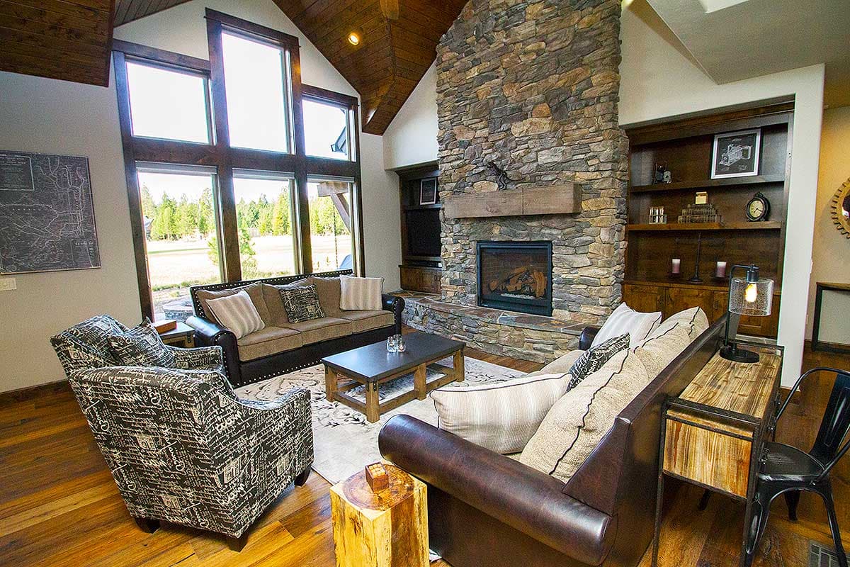 Plan 54221HU: Mountain Living with Lots of Options - Image #12 - Craftsman, Mountain, Rustic