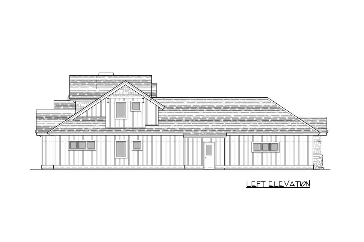 Plan 54221HU: Mountain Living with Lots of Options - Image #27 - Craftsman, Mountain, Rustic