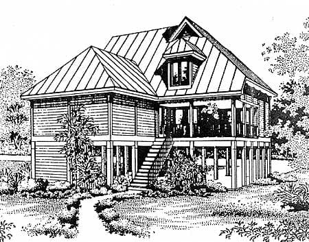 Plan 55020BR: Vacation at the Beach - Image #5 - Beach, Vacation