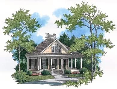 ADU House Plan with a Timeless Facade