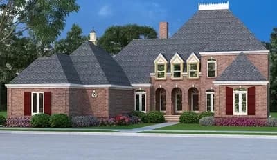 4 Bed Brick Home with Media Room