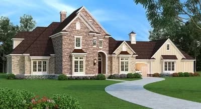 5 Bed 2-Story Traditional House Plan