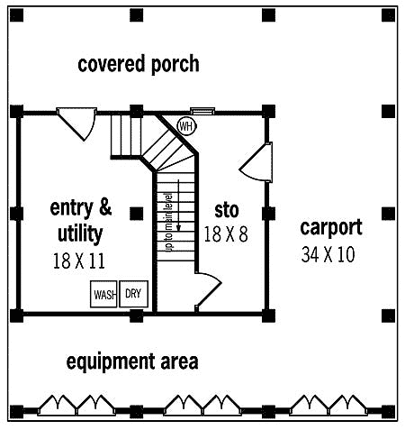 Plan 5572BR: Beach House Plan With Observation Room - Floor Plan - Basement - Beach, Coastal, Low Country, Vacation