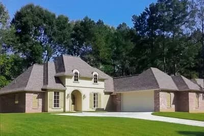 French Country House Plan with Massive Great Room