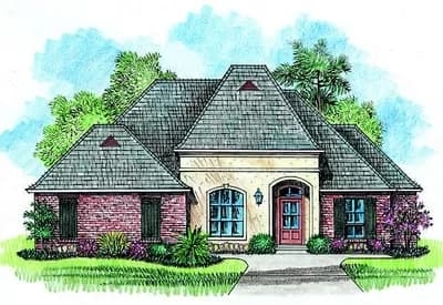 Open Concept French Country