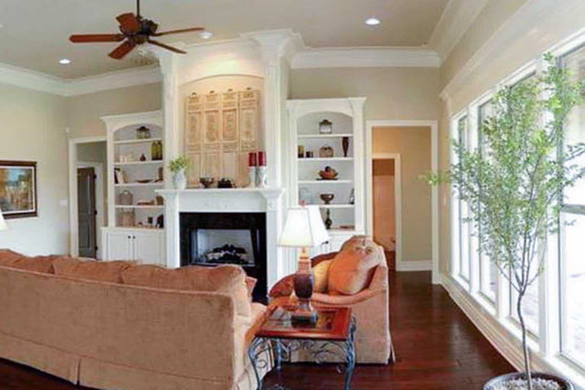 Plan 56332SM: Split Bedroom French Country Home Plan - Image #6 - Acadian, European, French Country, Louisiana-Style, Southern