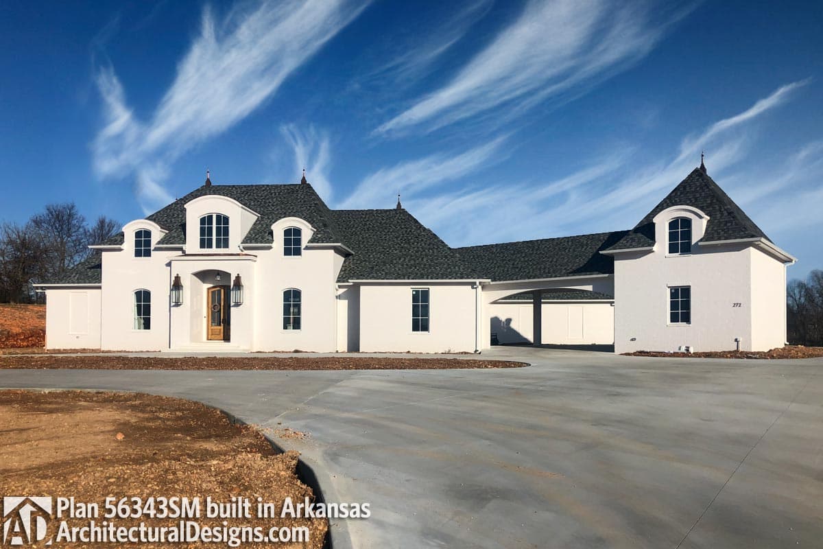 build gallery item - House Plan 56343SM Comes to Life in Arkansas