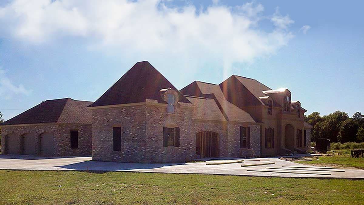 Plan 56343SM: Aristocratic European Home Plan - Image #4 - Acadian, European, French Country, Louisiana-Style, Southern