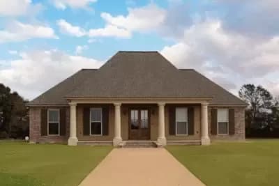 Southern Home Plan with Open Layout