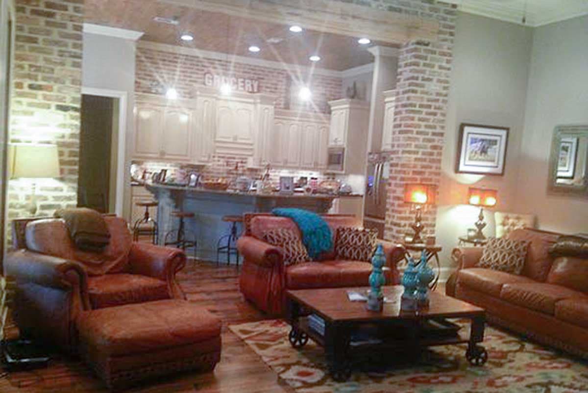 Plan 56352SM: French Country Home Plan With Bonus Room - Image #9 - Acadian, European, French Country, Louisiana-Style, Southern