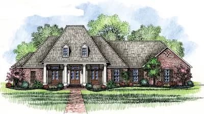 Lovely Louisiana Home Plan