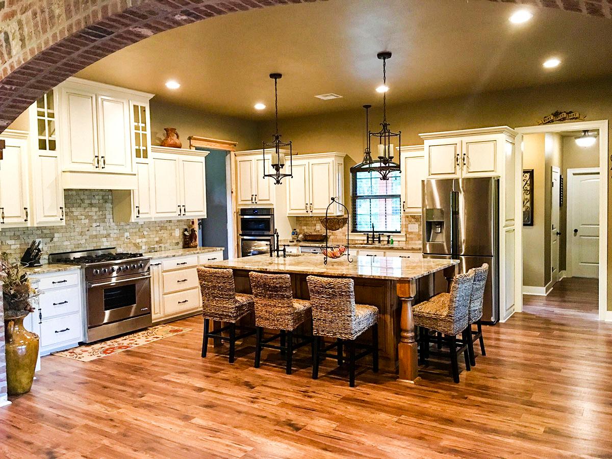 Plan 56364SM: 3 Bedroom Acadian Home Plan with Broad Front Porch and Exposed Wood Beams - 2674 Sq Ft - Image #9 - Acadian, European, French Country, Louisiana-Style, Southern