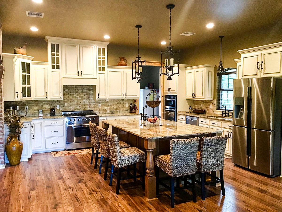 Plan 56364SM: 3 Bedroom Acadian Home Plan with Broad Front Porch and Exposed Wood Beams - 2674 Sq Ft - Image #10 - Acadian, European, French Country, Louisiana-Style, Southern