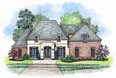 Fab 4 Bed French Country