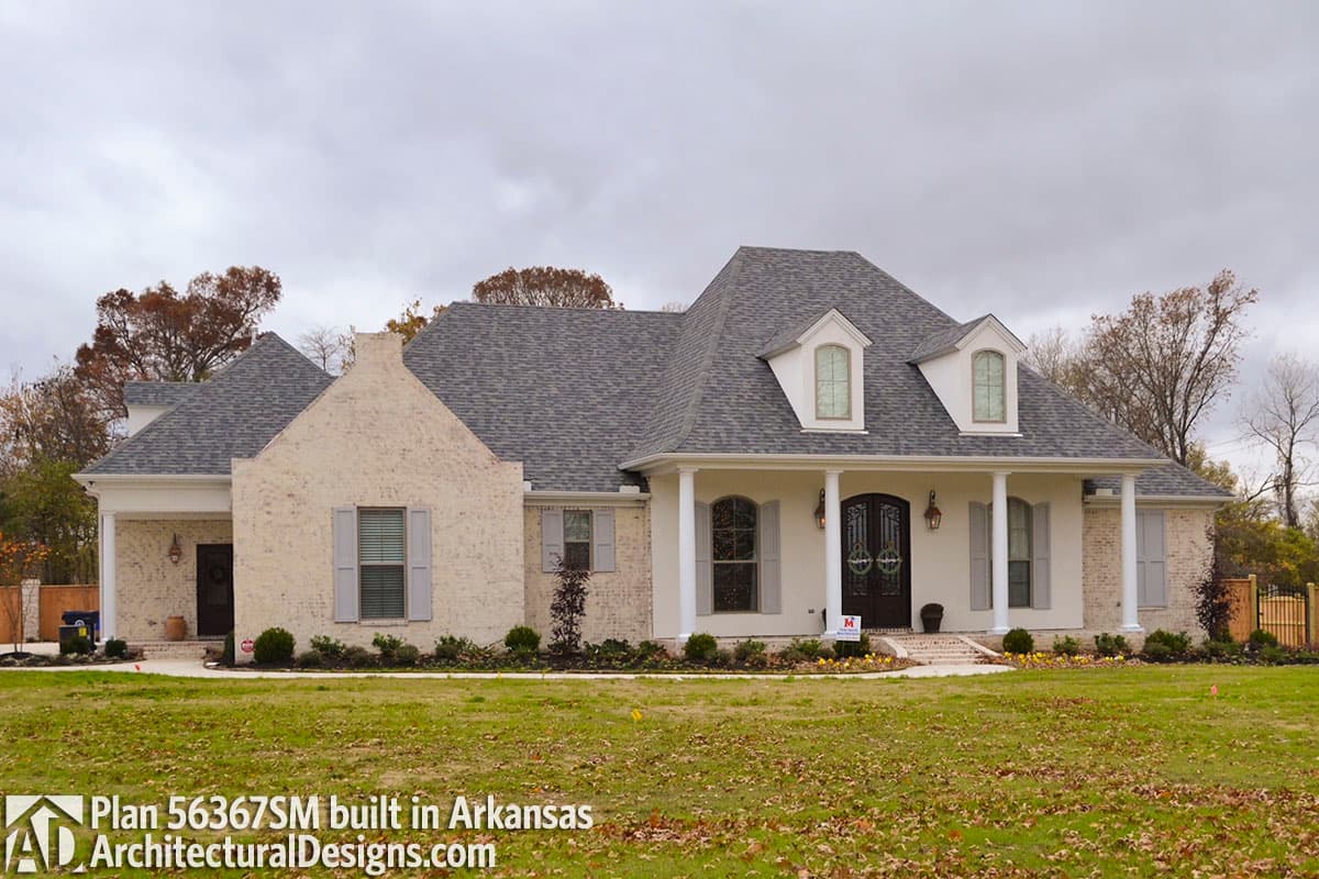 Plan 56367SM: 4-Bed Roomy French Country Home Plan - 3172 Sq Ft - Image #4 - Acadian, European, French Country, Louisiana-Style, Southern