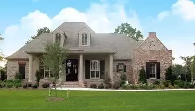 4-Bed Roomy French Country Home Plan - 3172 Sq Ft