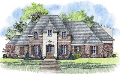 4 Bed Acadian House Plan With Bonus Room
