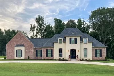 4 Bed French Country Home Plan