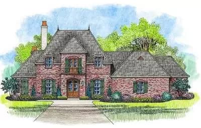 Stately 3 Bed room French Country Home