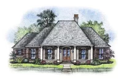 Handsome Acadian House Plan