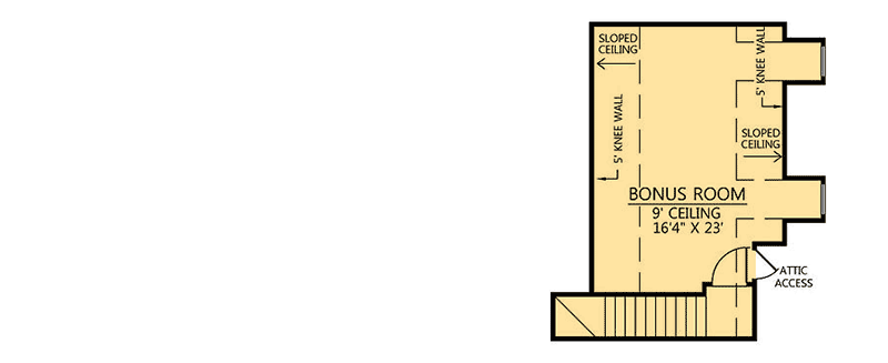 Plan 56399SM: 4 Bed Acadian House Plan with Bonus Room - Floor Plan - Bonus - Acadian, European, French Country, Louisiana-Style