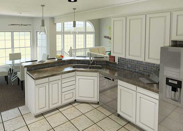Plan 57030HA: Atrium Ranch Home Plan - Image #6