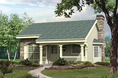 Cottage with Atrium