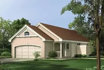 Ideal Design for a Narrow Lot - 983 Sq Ft