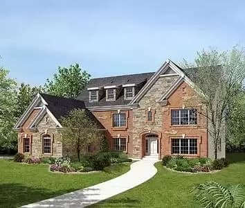 Sophisticated Two-Story Home Architecture