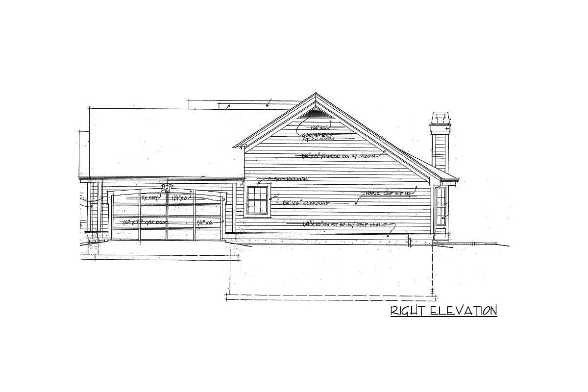 Plan 5713HA: Small Ranch For A Perfect Country Haven - Image #5 - Ranch