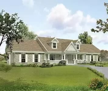 Luxury Living In A Country Home Plan