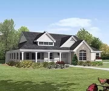 A Porch Lover's Dream Home
