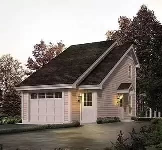 Studio Apartment Garage With Office