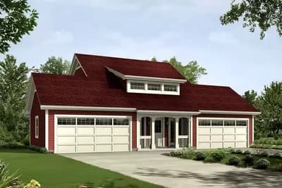 4-Car Apartment Garage With Style