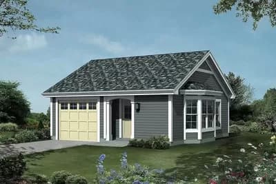 Comfortable And Cozy Cottage House Plan