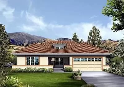 Elegance with Courtyard Entry