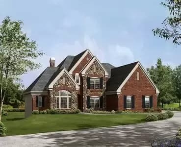Grand Traditional Home Plan
