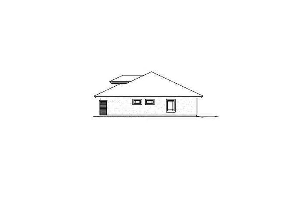 Plan 57284HA: Prairie Style Duplex - Image #4 - Prairie