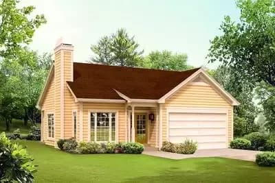 Ranch Home with Vaulted Ceilings