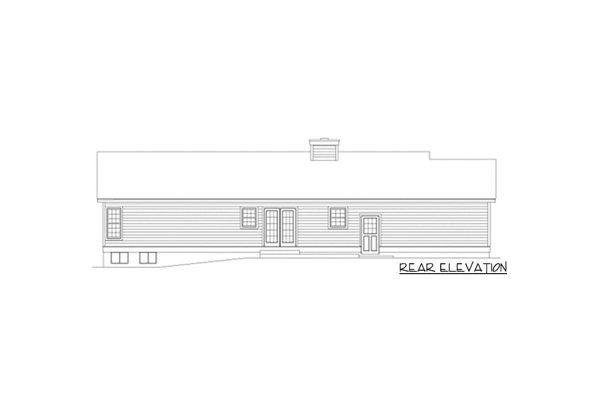 Plan 5731HA: Functional Layout - Image #4 - Country, Ranch