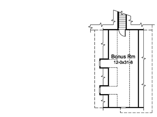 Plan 57330HA: 3 Bed Country Home Plan with Options - Floor Plan - 2nd Floor - Country, Traditional