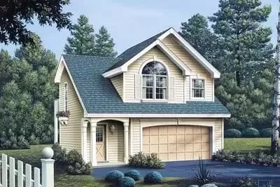 Cozy Carriage House Plan