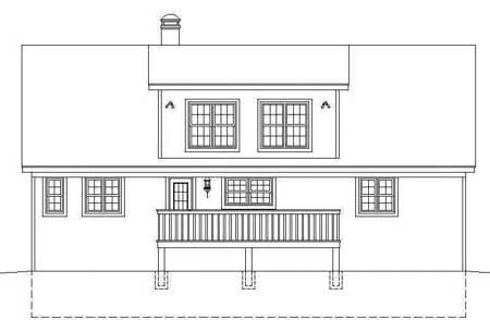 Plan 58412SV: Loft Office - Image #7 - Mountain, Vacation
